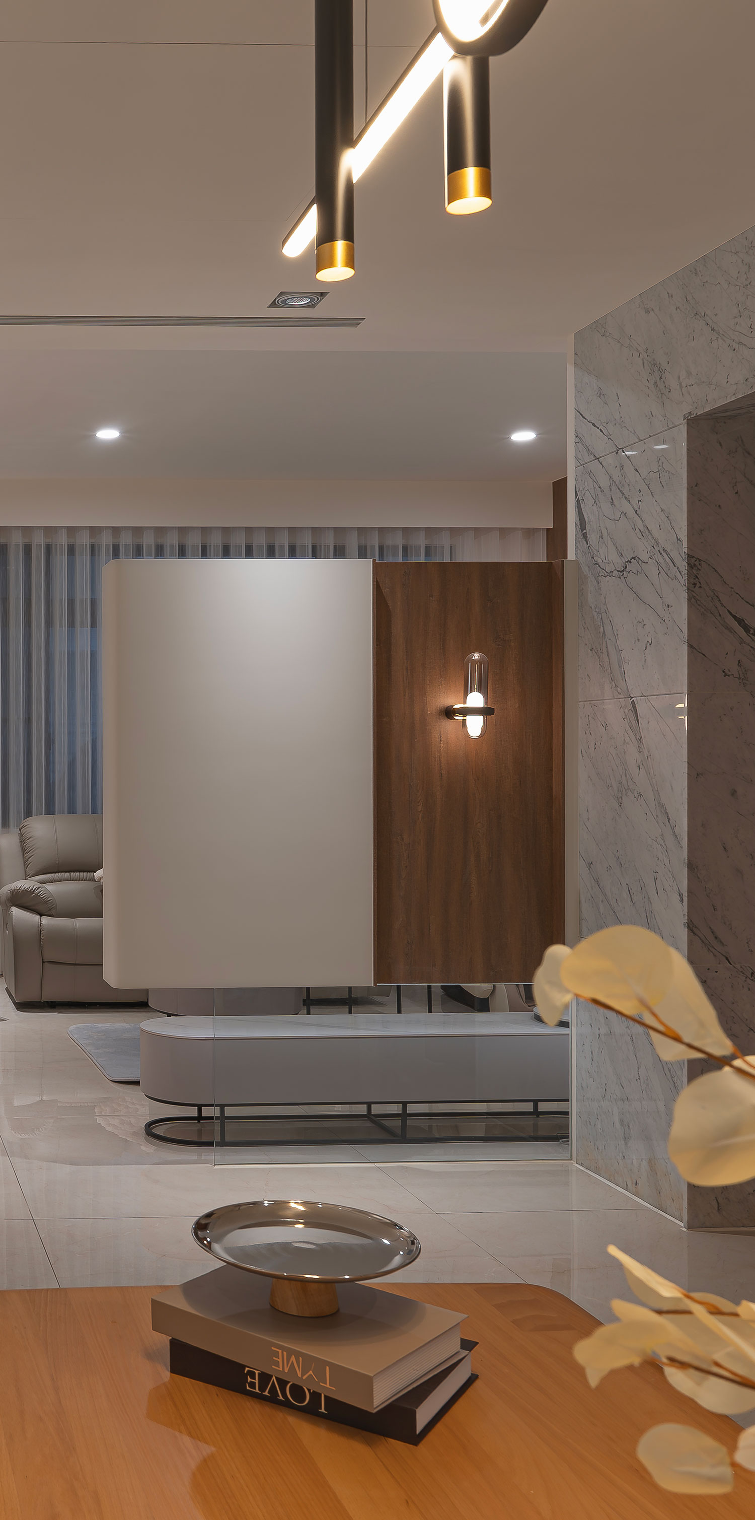 安厝室內設計_留白見質 光影共生 織就柔軟溫馨的都會棲居照片2