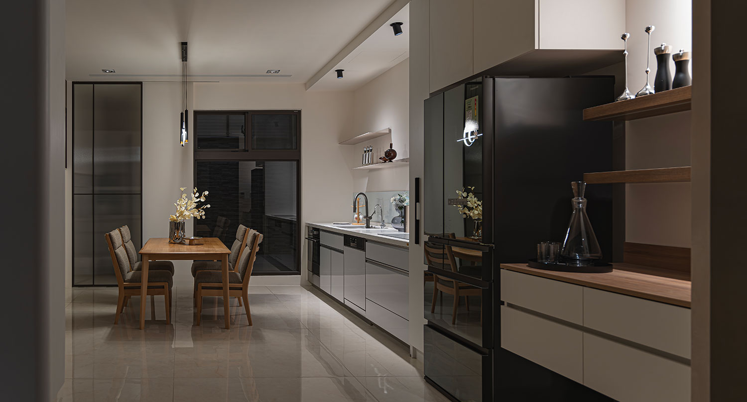 安厝室內設計_留白見質 光影共生 織就柔軟溫馨的都會棲居照片4