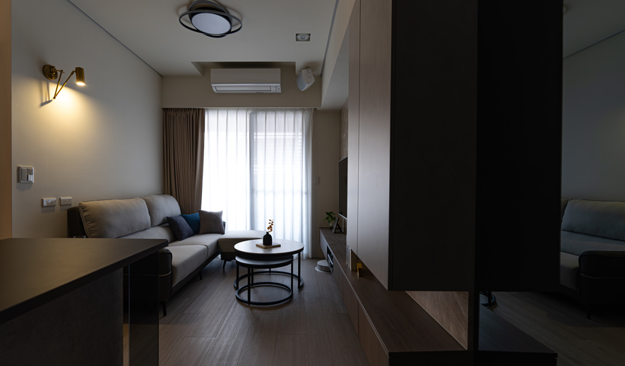 安厝室內設計_簡約線條勾勒生活輪廓 於中性基調安放都市人的理想日常照片1
